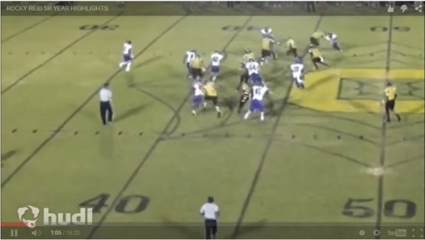 Rocky Reid Senior Highlights